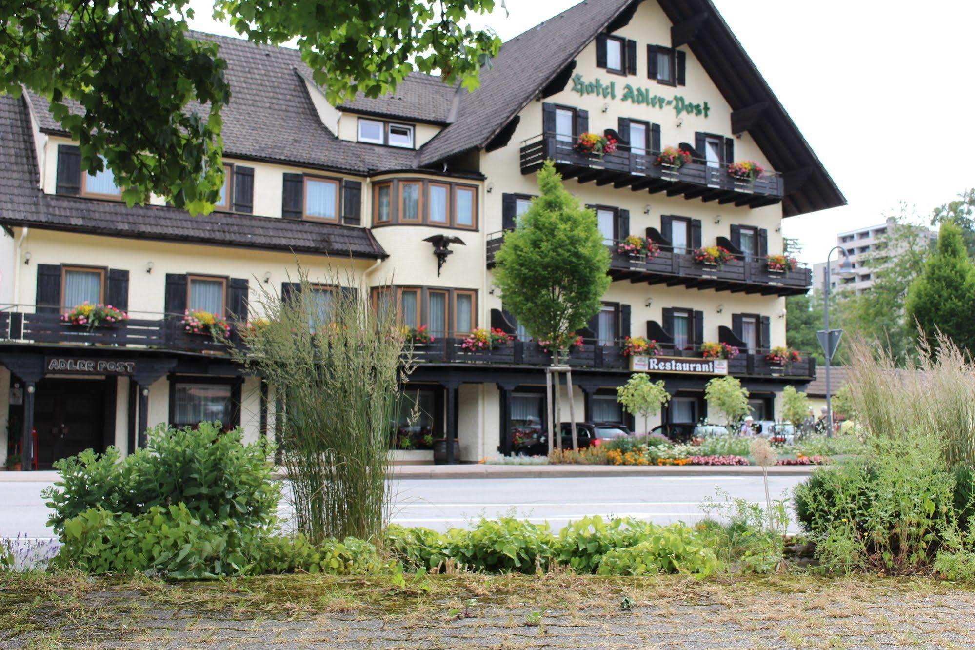 Garni Hotel Adler Post Байрсброн Экстерьер фото